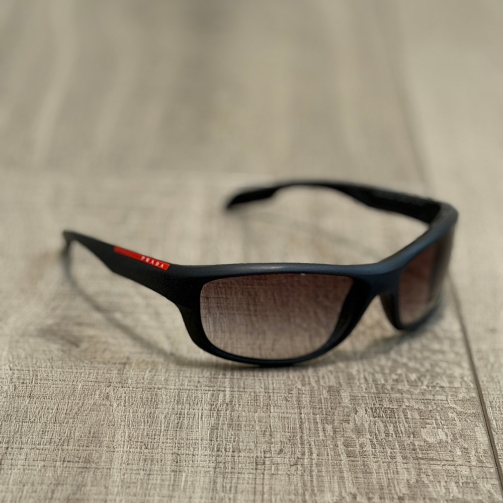 PRADA - Linea Rossa SUNGLASSES - Matte Gray
